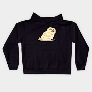 fat pug Kids Hoodie